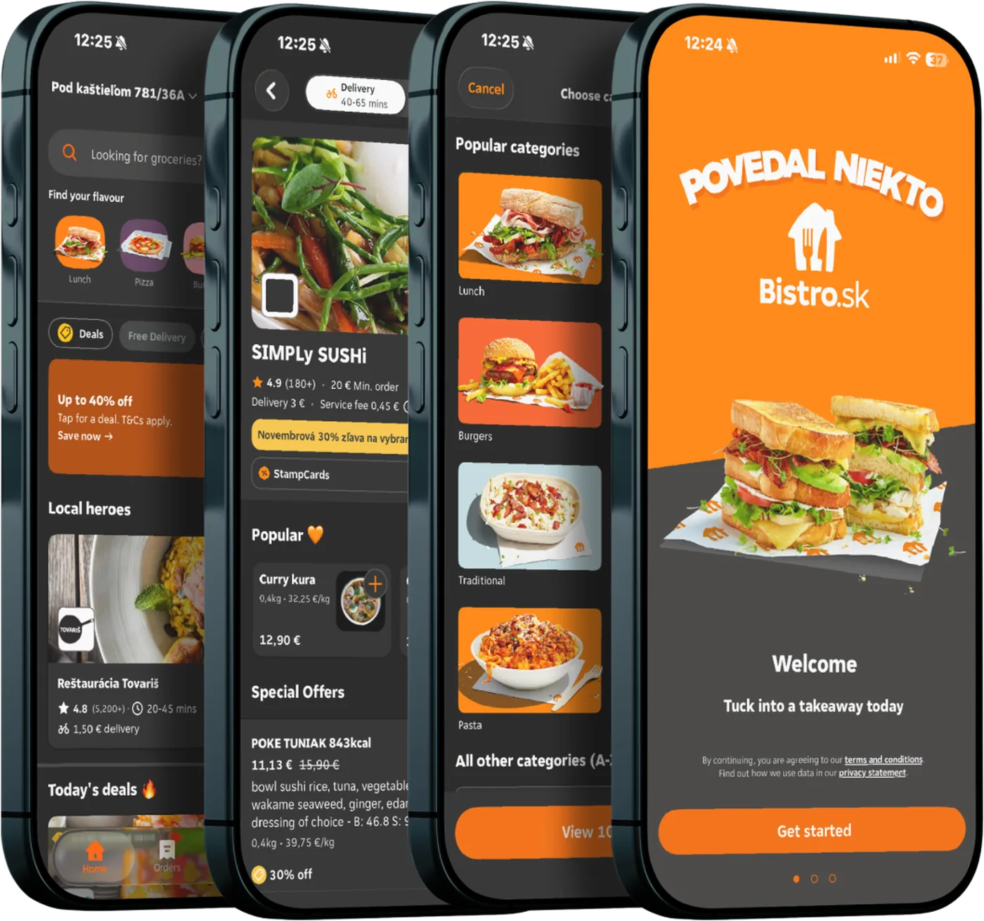 Bistro.sk — mockup