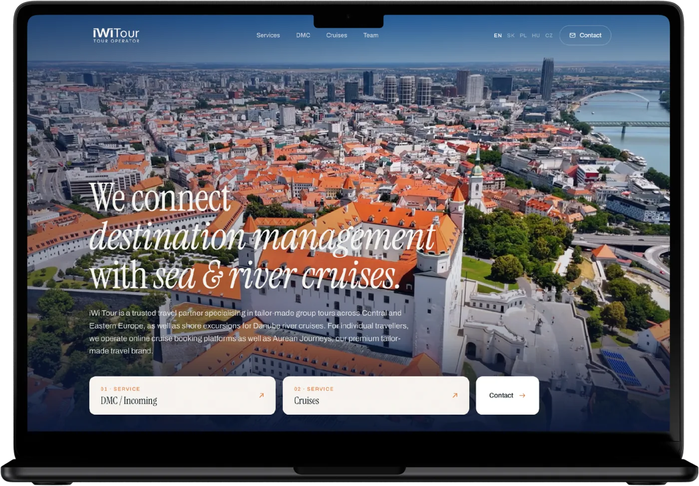 iWiTour — mockup