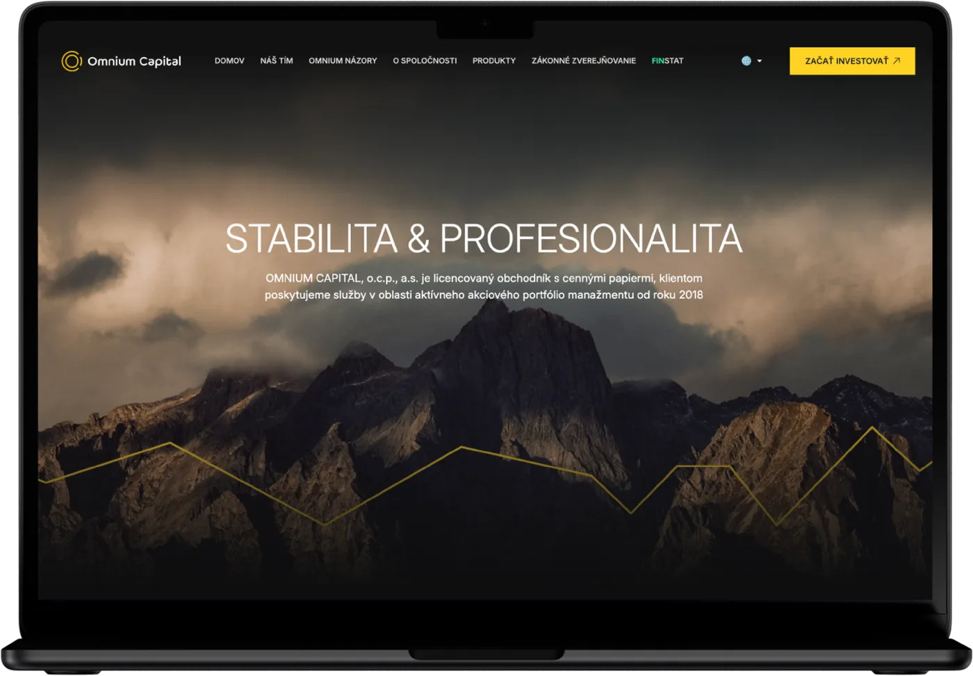Omnium Capital — mockup