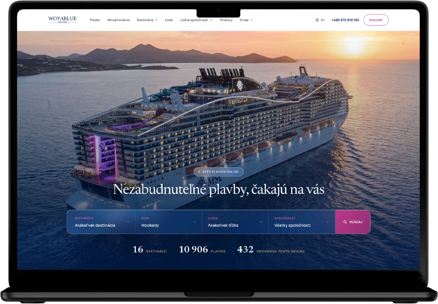 Woyablue — mockup